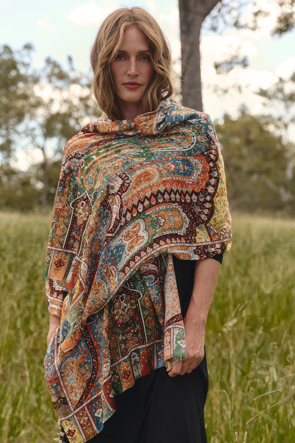 Ornate Mandala Scarf