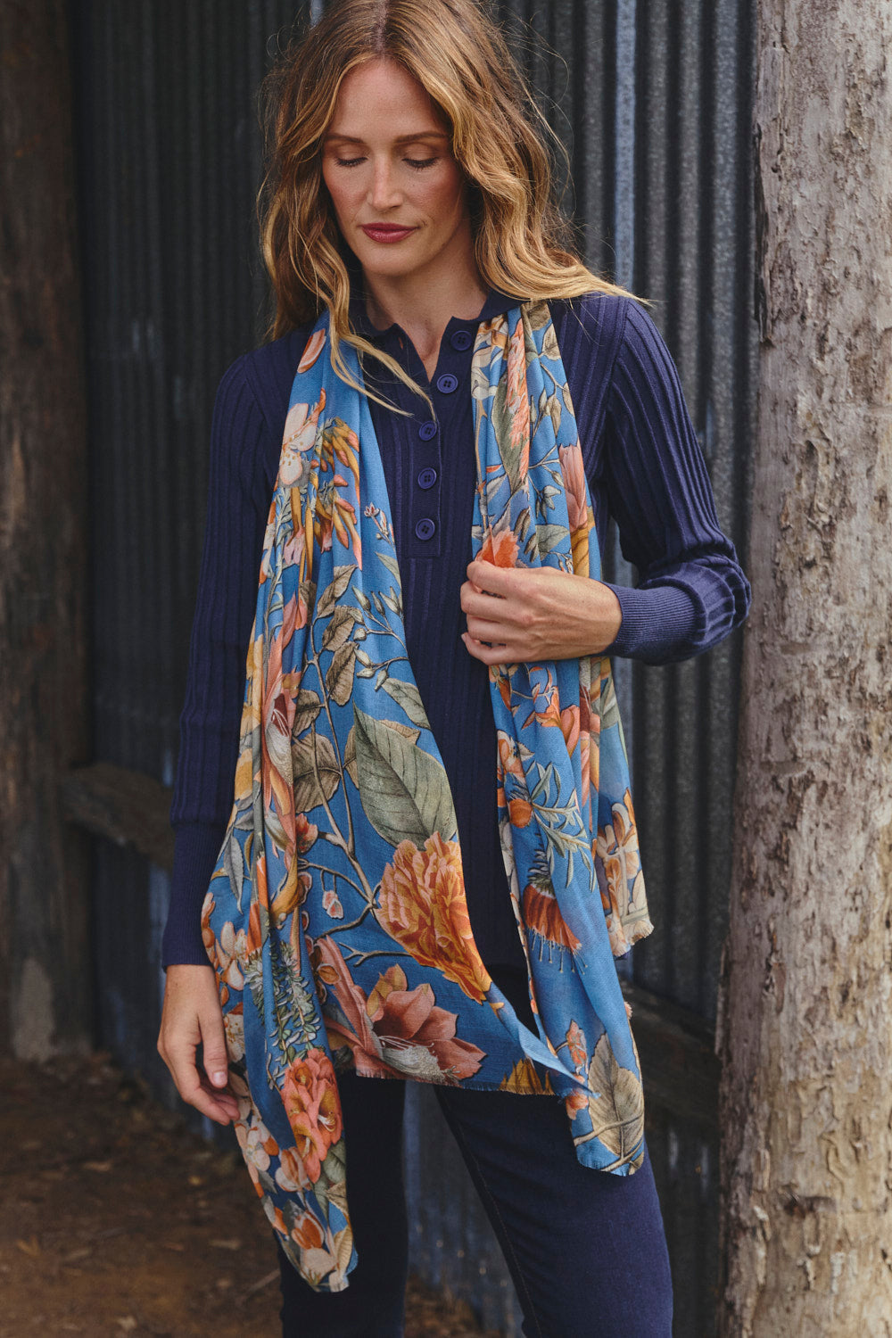 Opulent Blooms Scarf