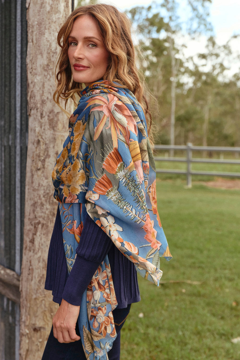 Opulent Blooms Scarf