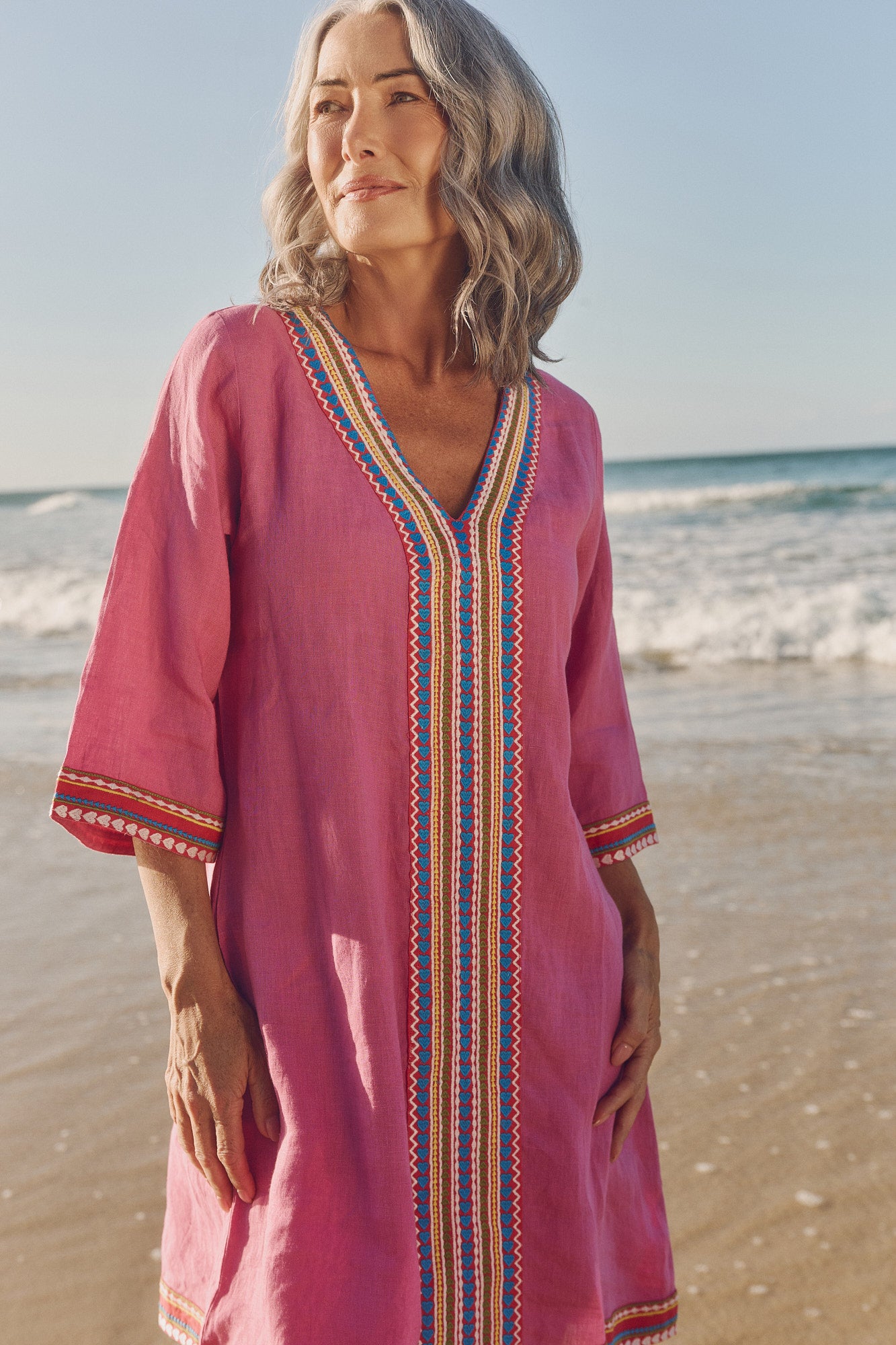 Sacha Shift Dress in Orchid
