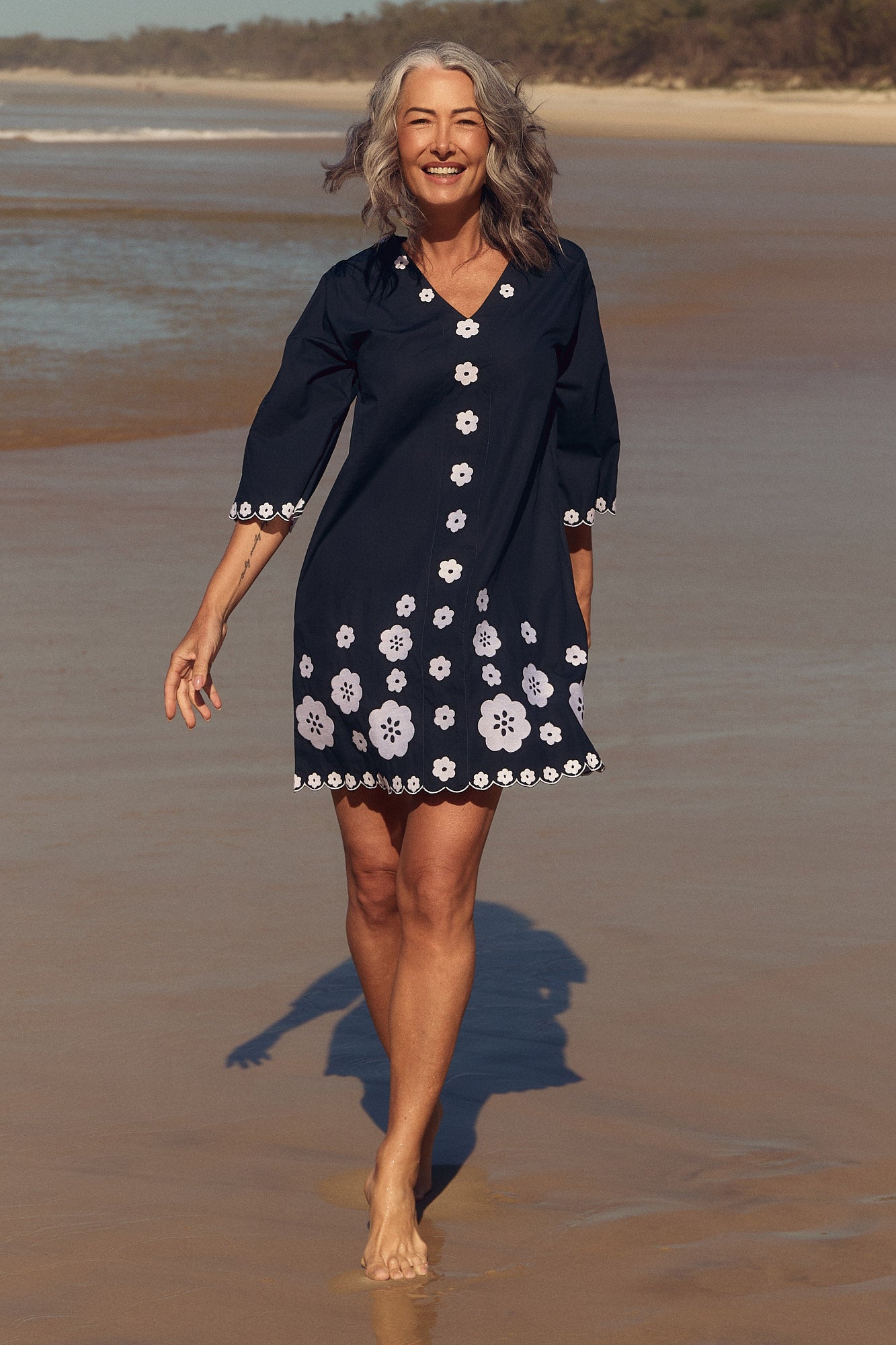 Sacha Shift Dress in Serenata