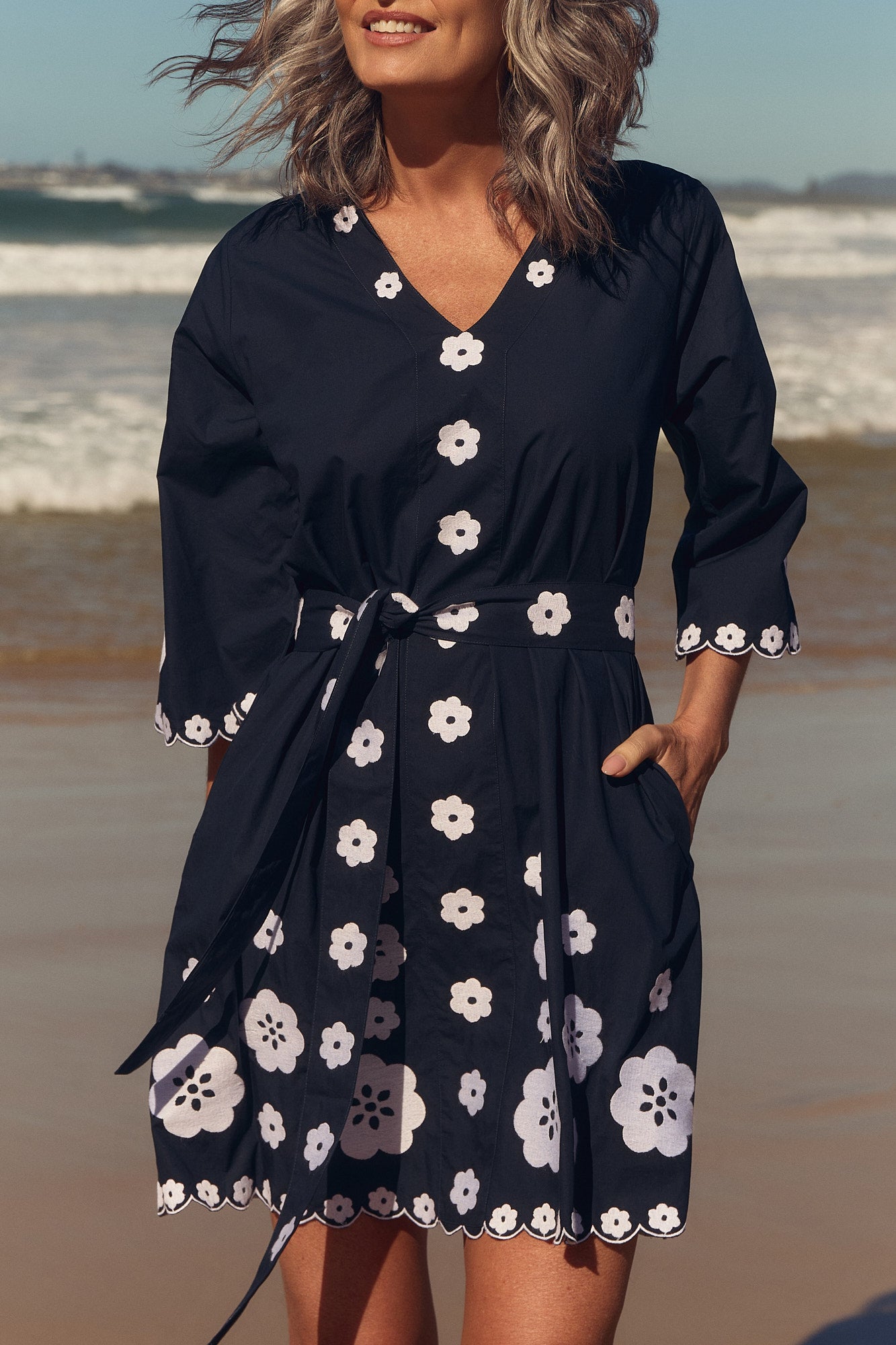Sacha Shift Dress in Serenata