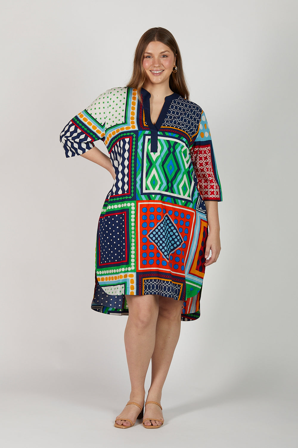 Lana Shift Dress in Arthouse