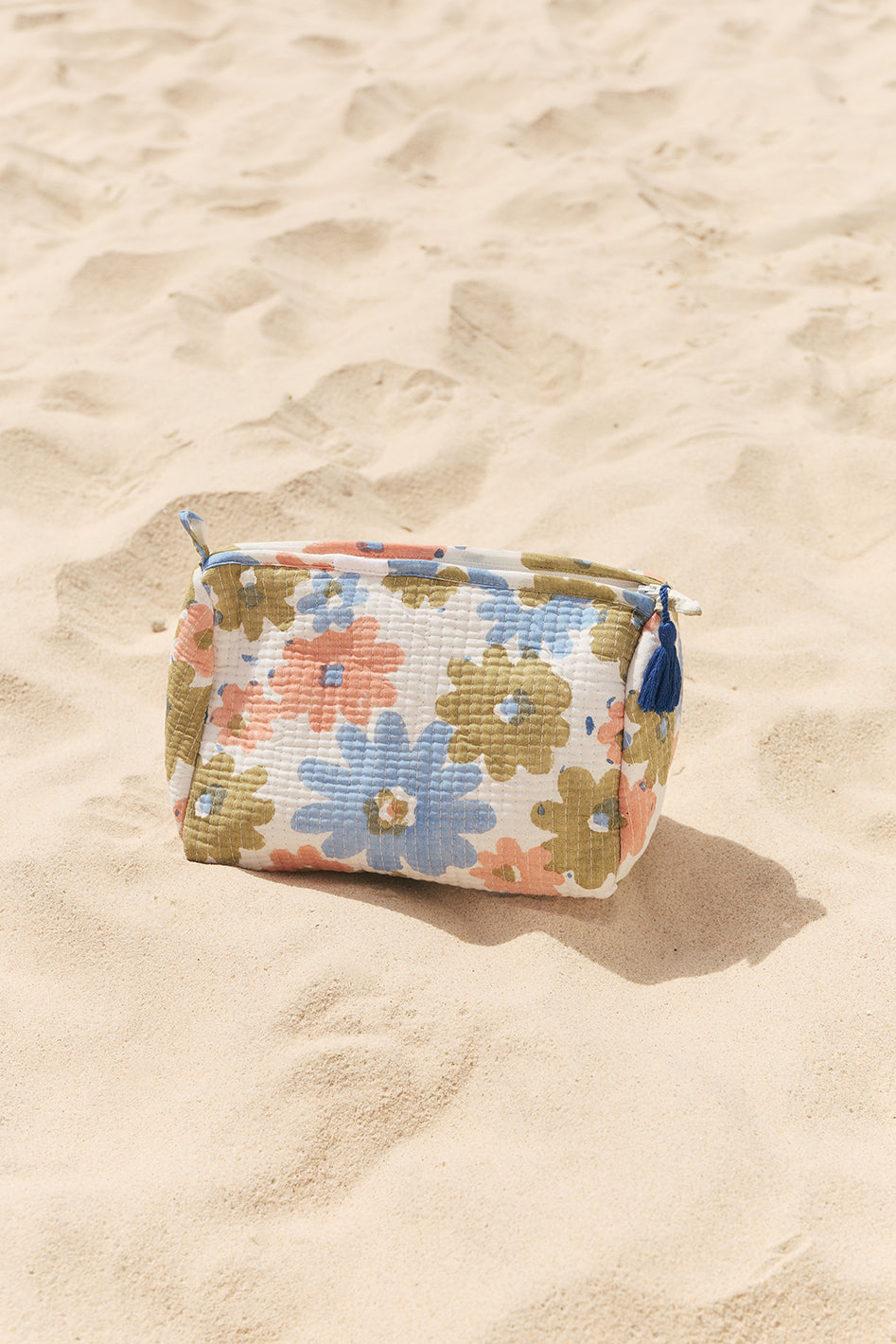 Large Cosmetic Pouch in Meadow Haze