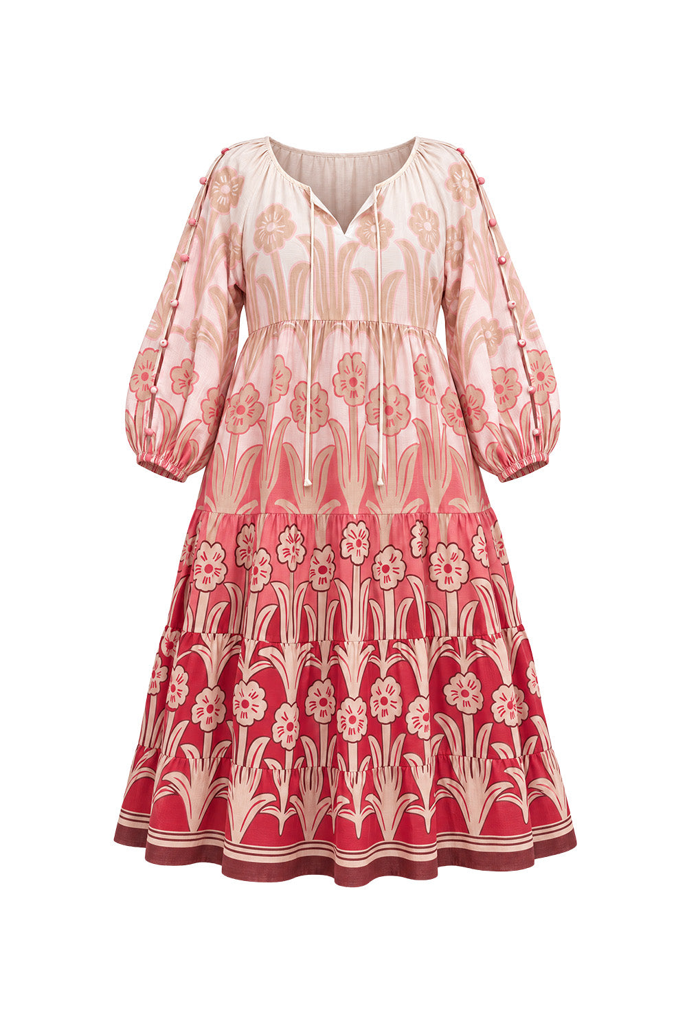 Layla Tiered Dress in First Love