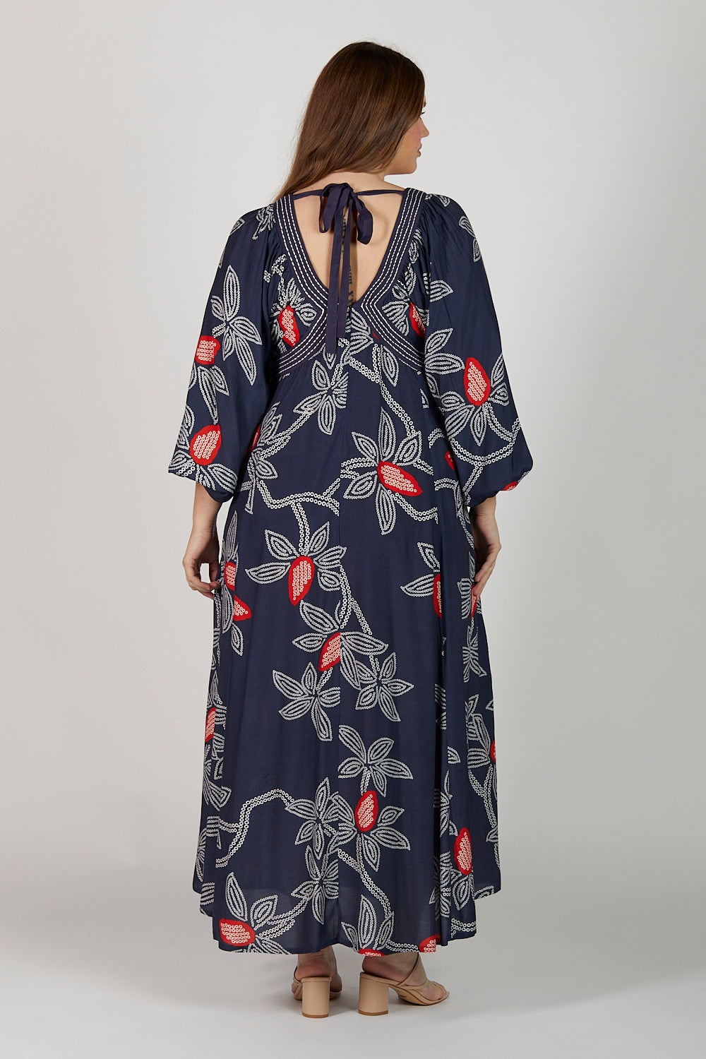 Margot Maxi Dress in Ikebana