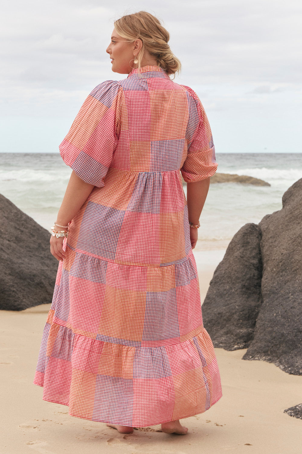 Mirabelle Frill Dress in Bliss