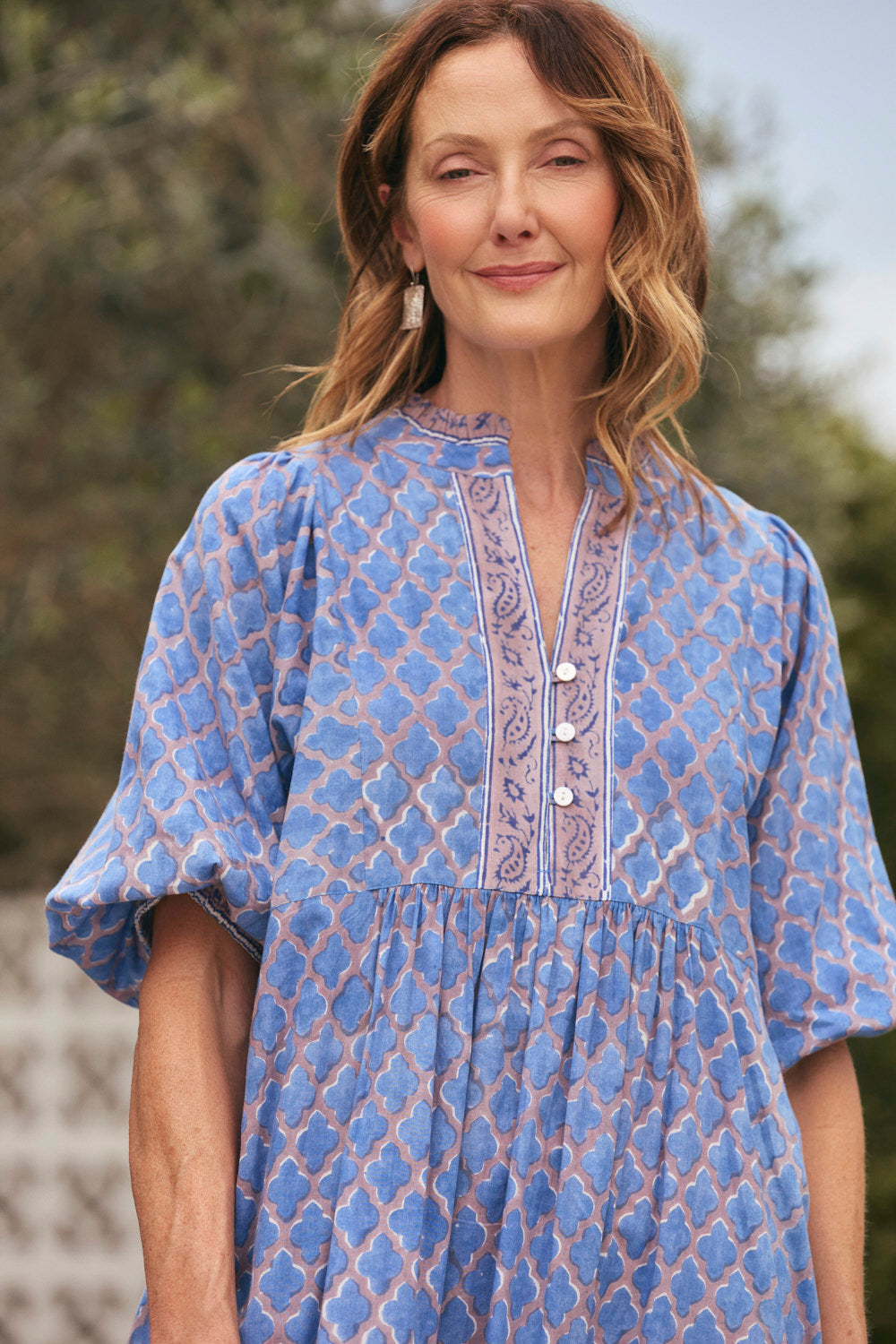 Mirabelle Frill Dress in Elowen