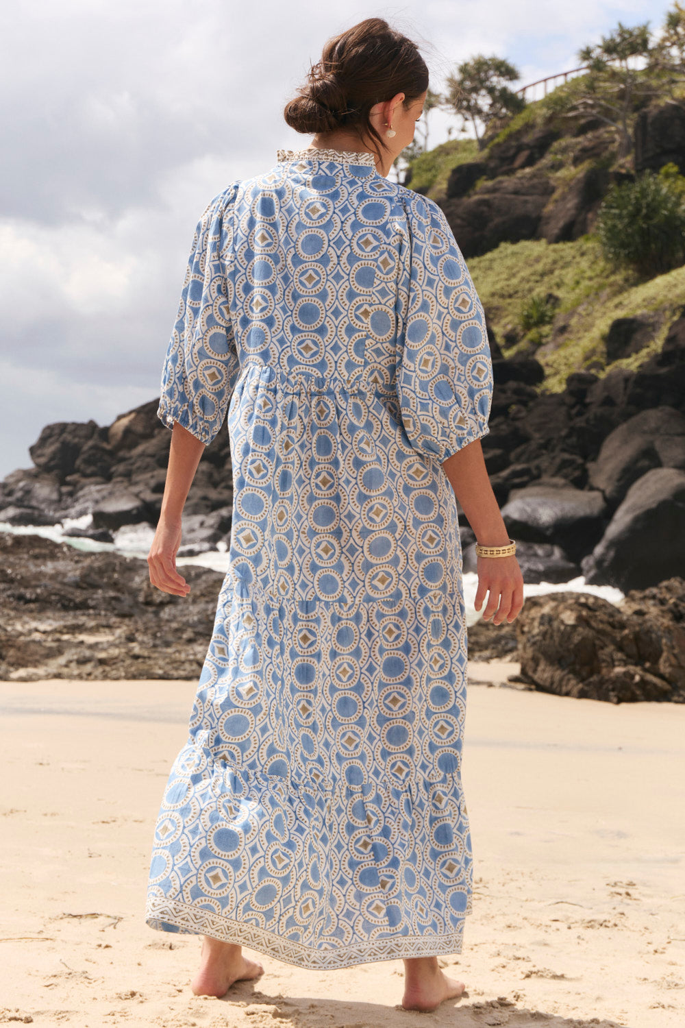 Mirabelle Frill Dress in Elysian