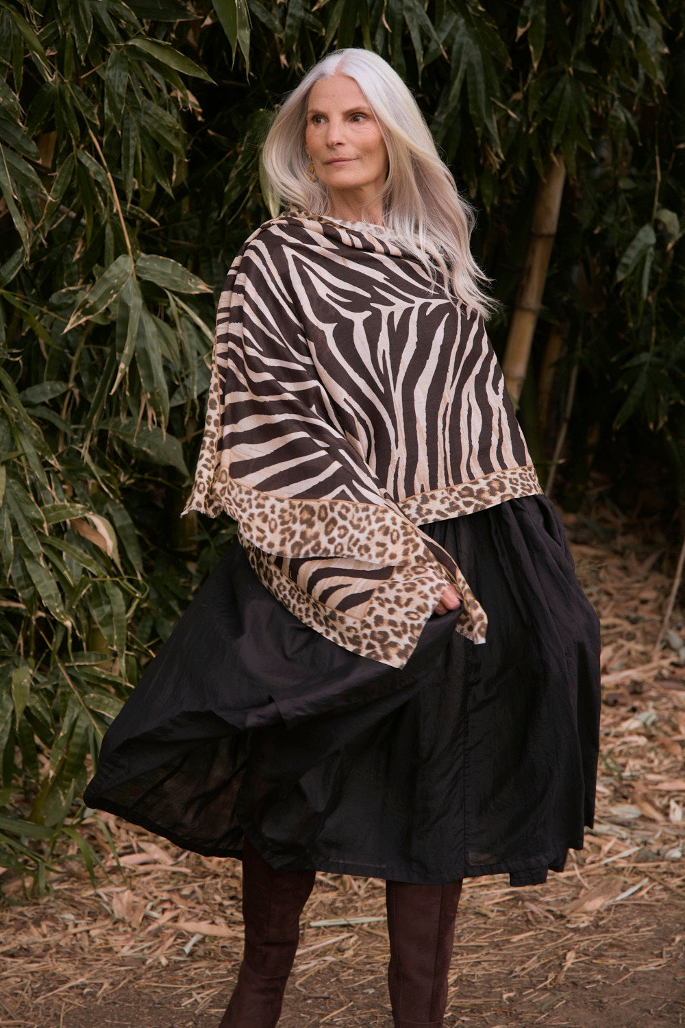 Noir Safari Scarf