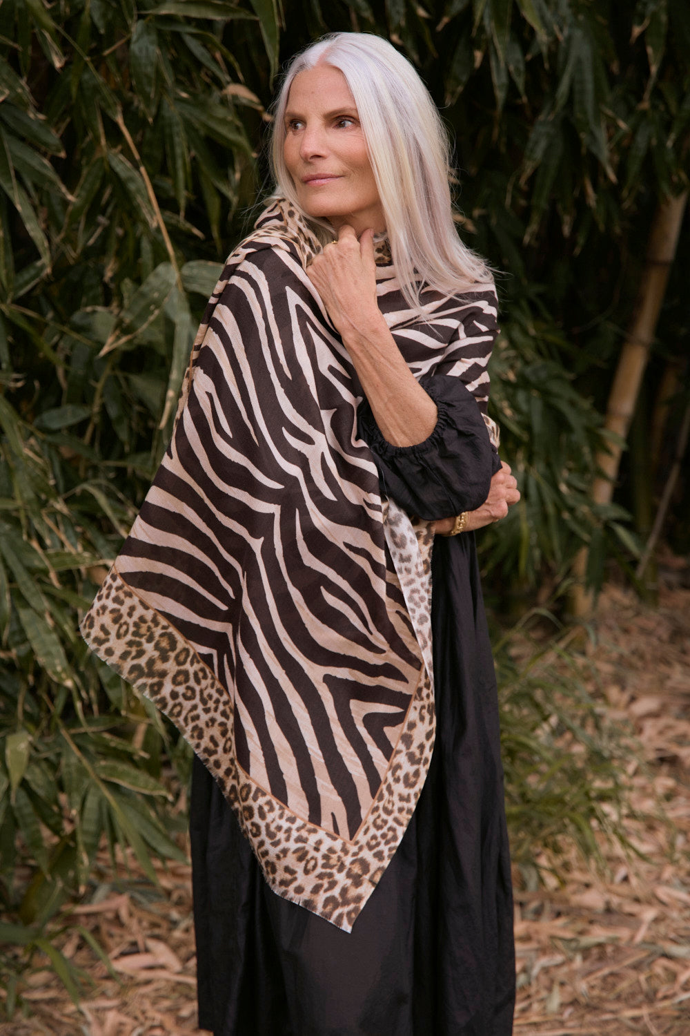 Noir Safari Scarf