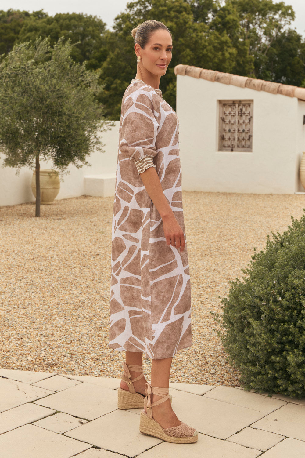 Robin Tunic Dress in Fjorde Stone