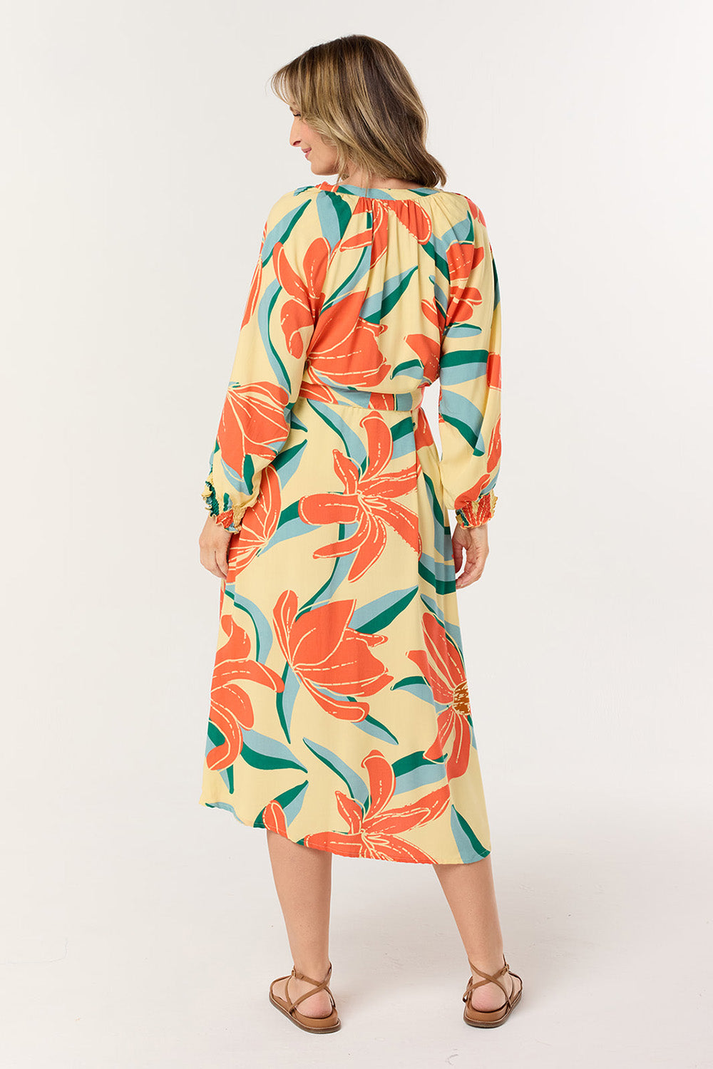 Robin Tunic Dress in Waikiki Bloom