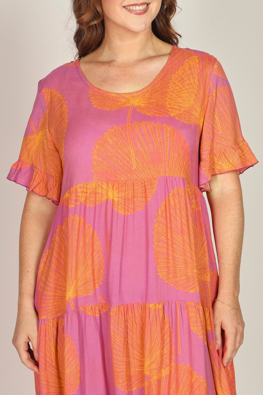 Sabre Frill Dress in Summer Solstice