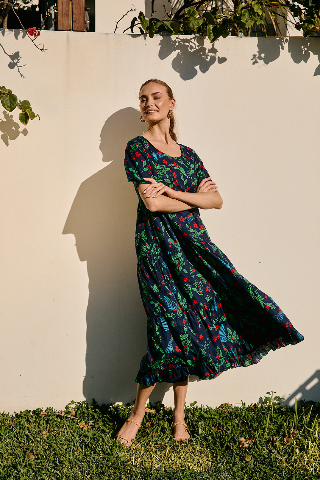 Sabre Maxi Dress in Currumbin