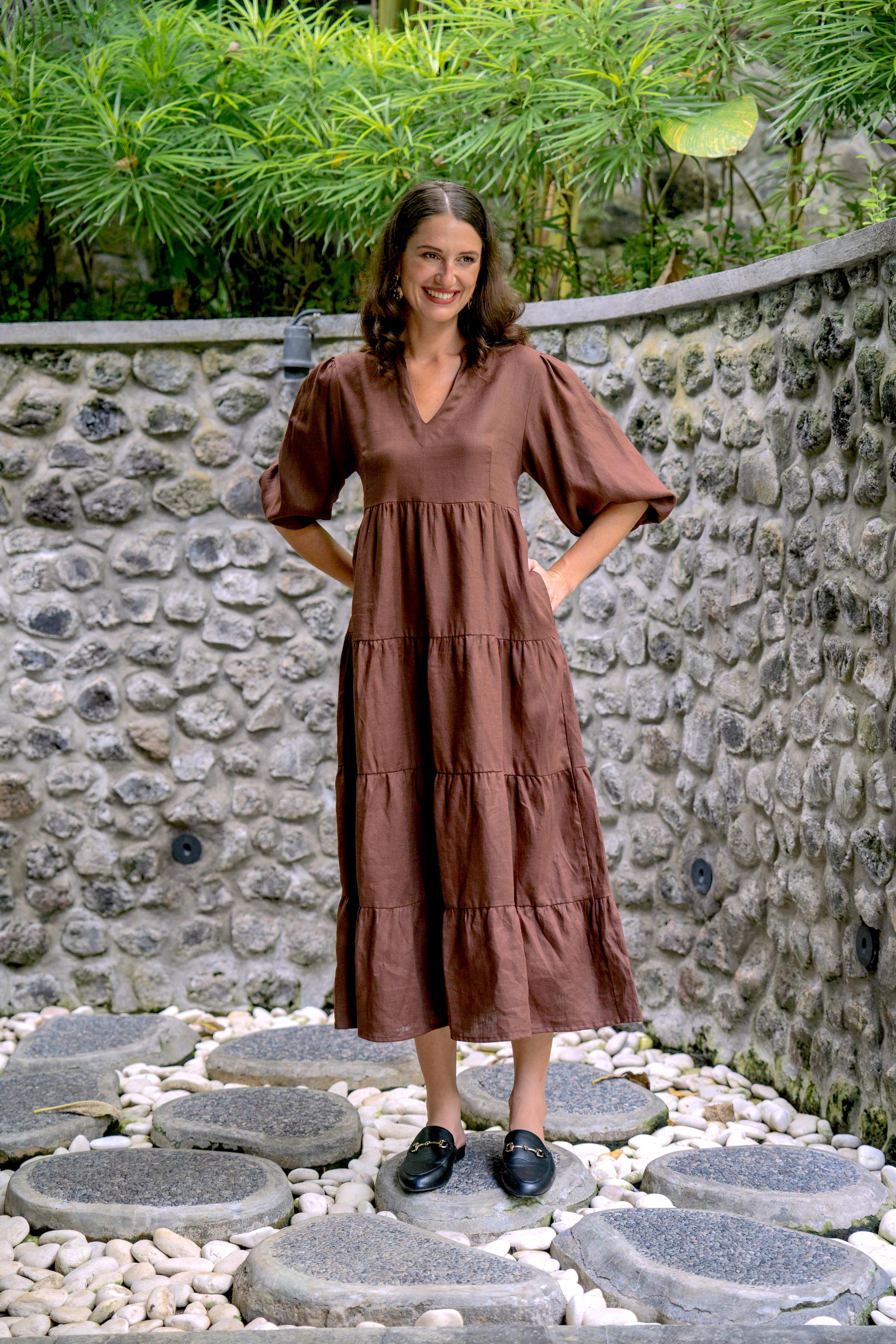 Sabre V-Neck Dress - COMBINED LISTING