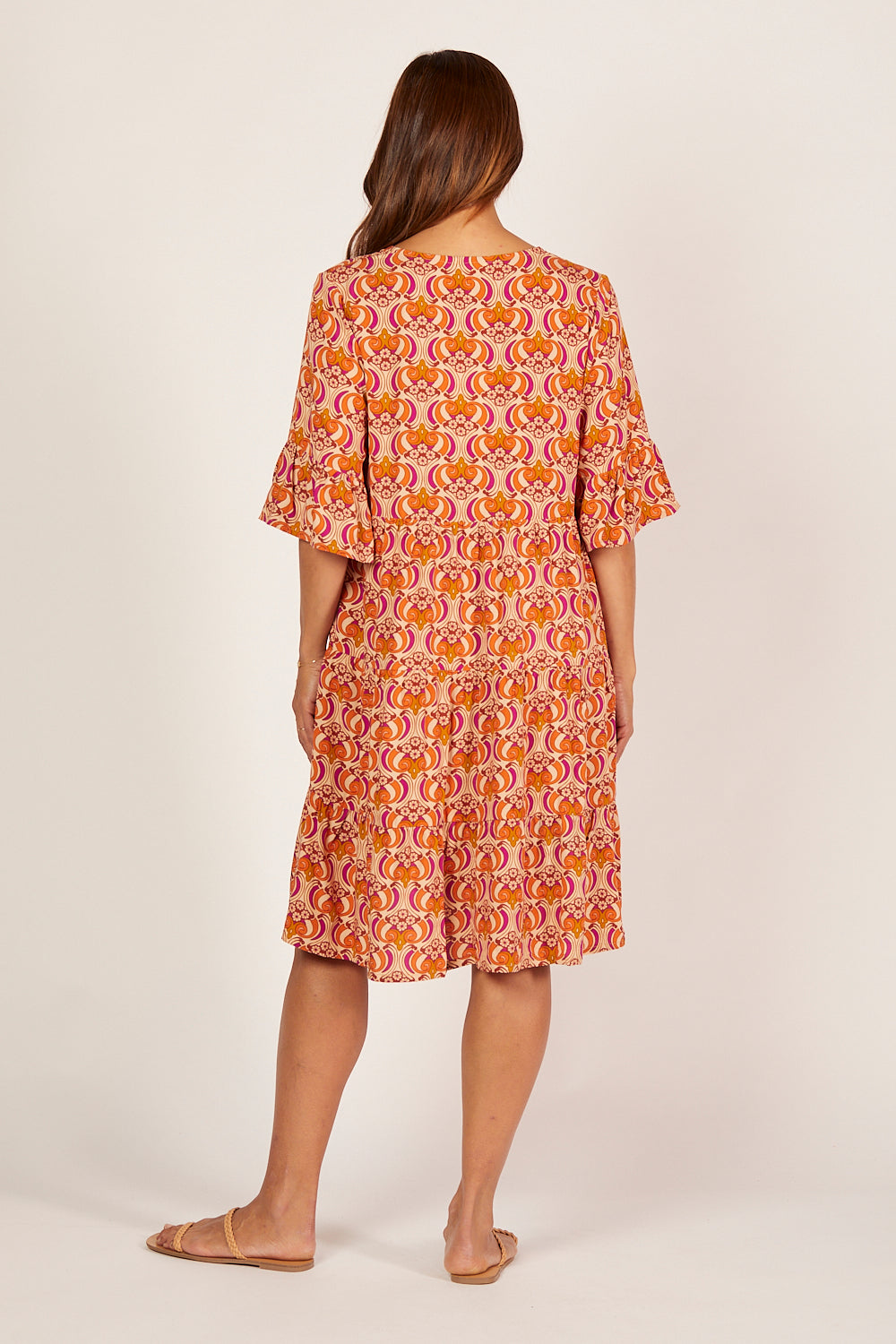 Scout Tiered Dress in Go Go