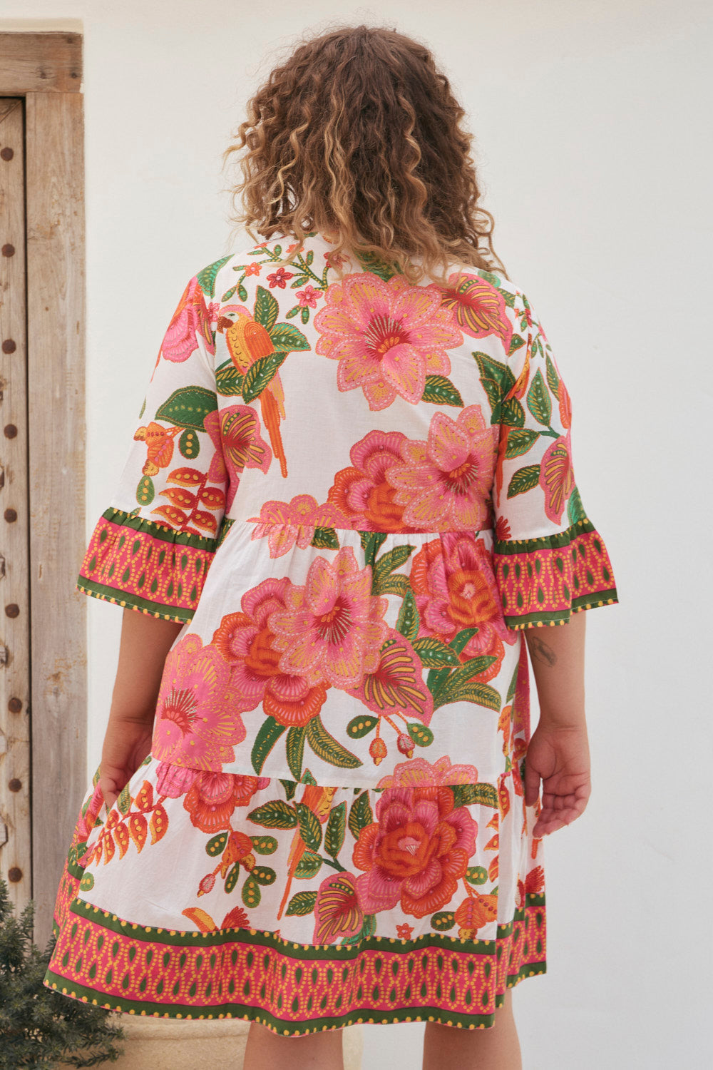 Scout Tiered Dress in La Rambla