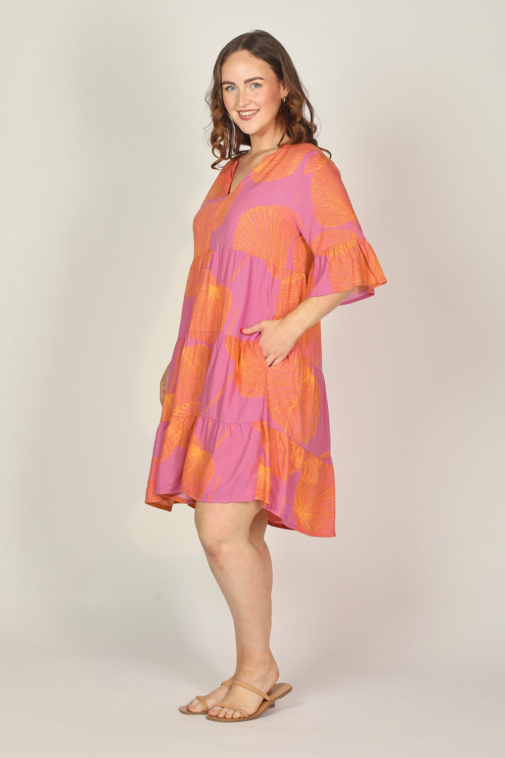 Scout Tiered Dress in Summer Solstice