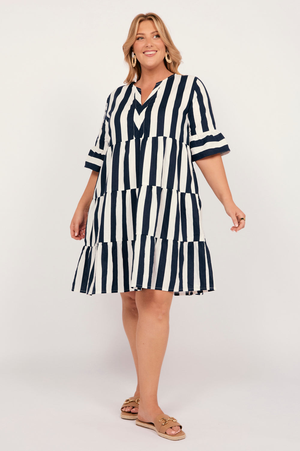 Scout Tiered Dress in Voyager