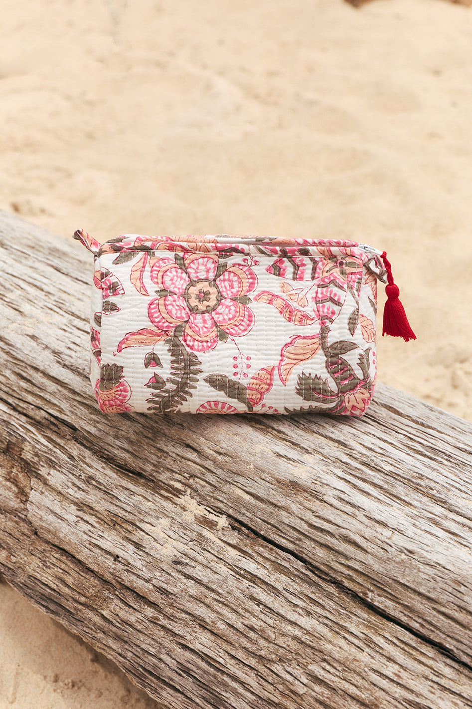 Small Cosmetic Pouch in Botanica Bloom