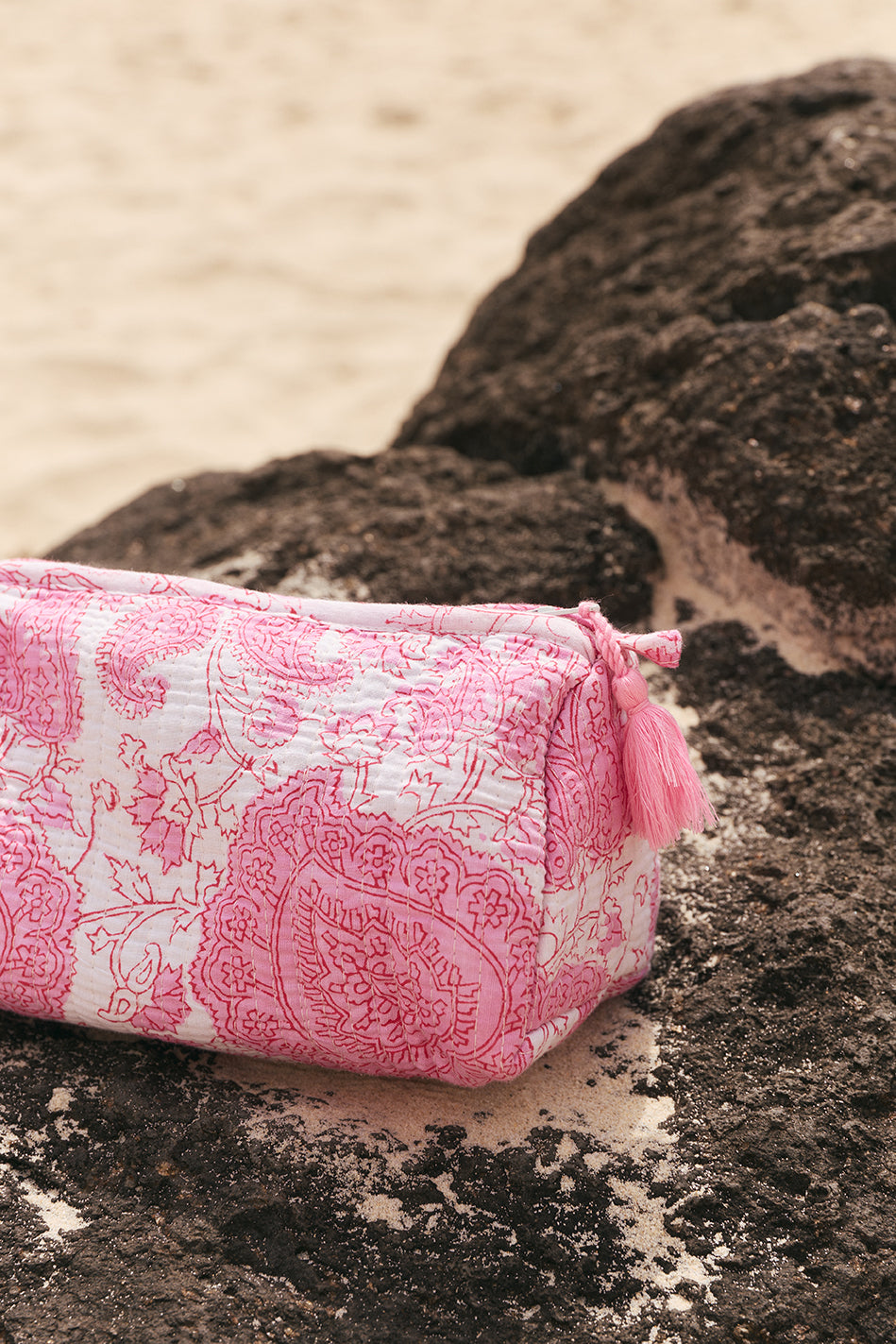 Cosmetic Pouch Bundle in Paisley Charm