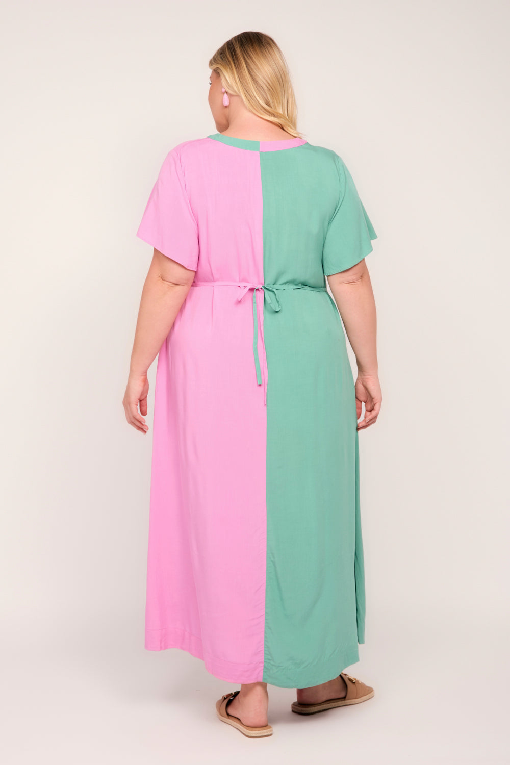 Tamryn Dress in Duo Delight