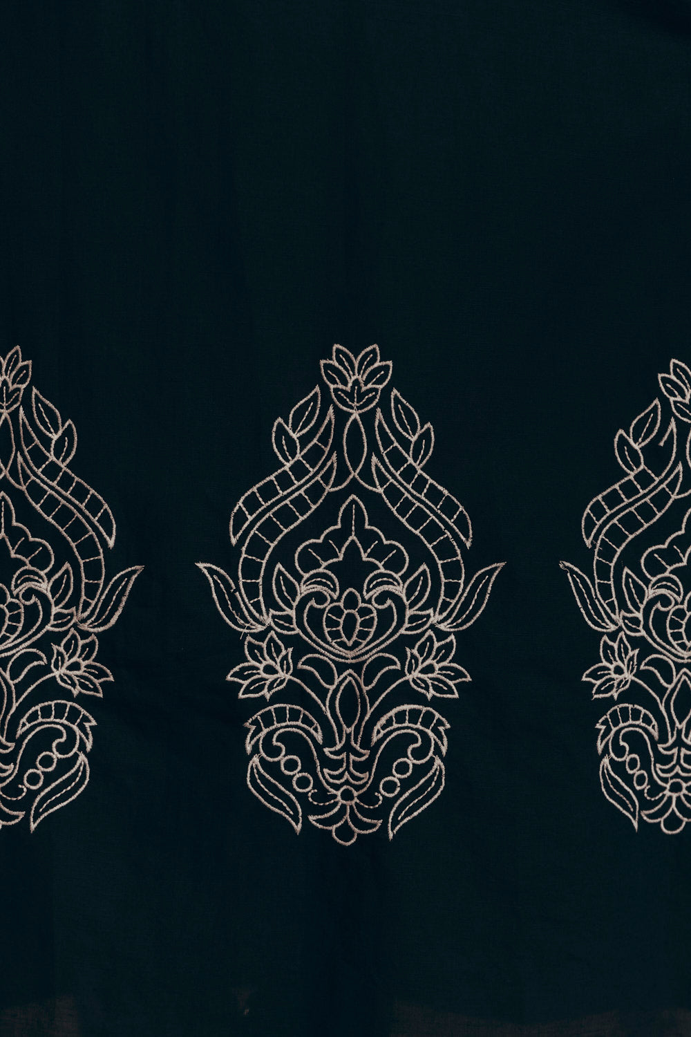 Tanya Embroidered Blouse in Midnight