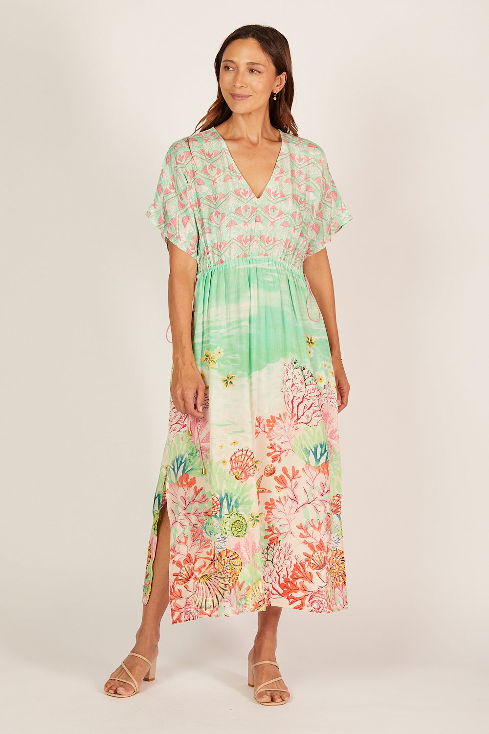 Tasha Maxi Kaftan in Seychelles