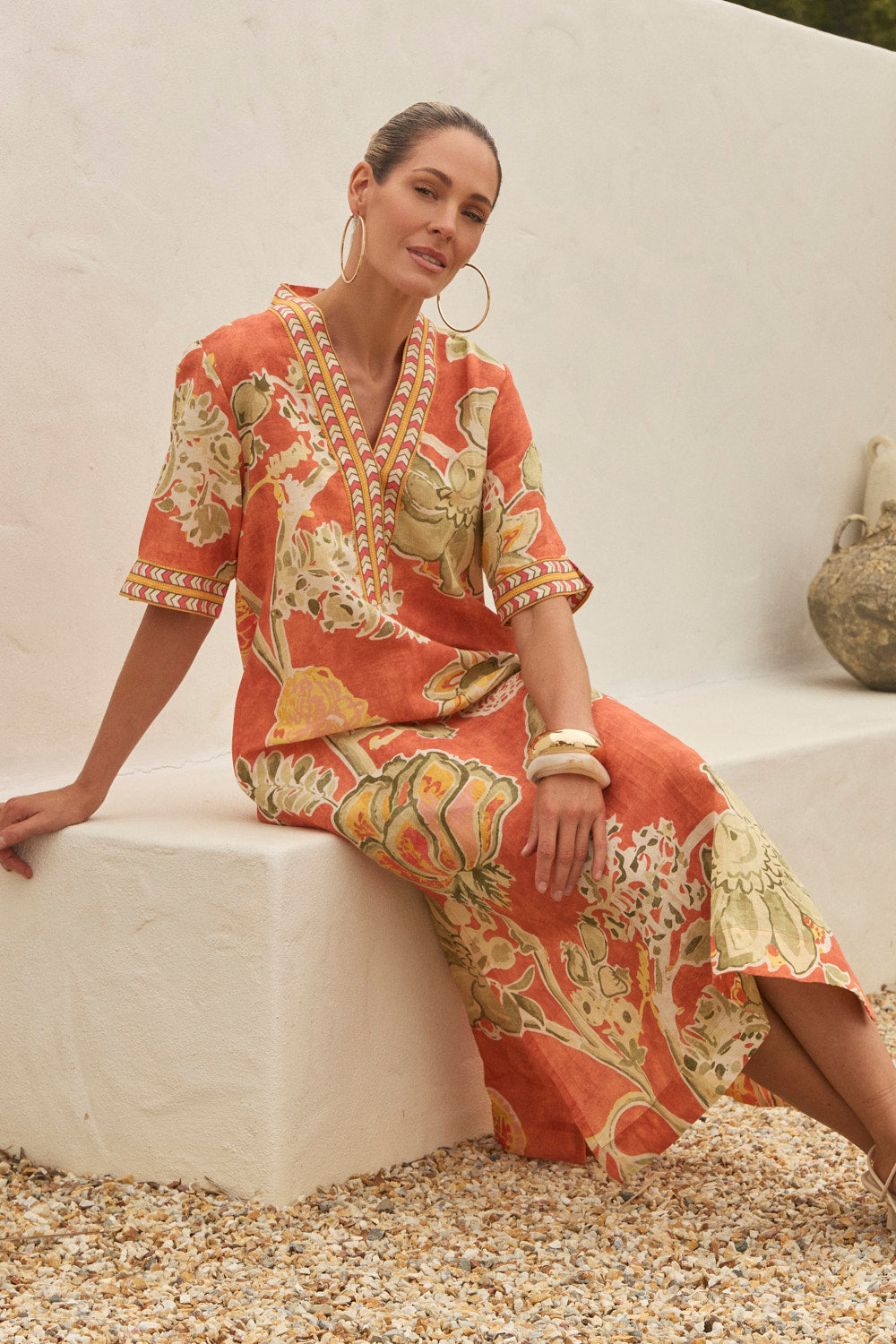 Tia Tunic Dress in Palampore