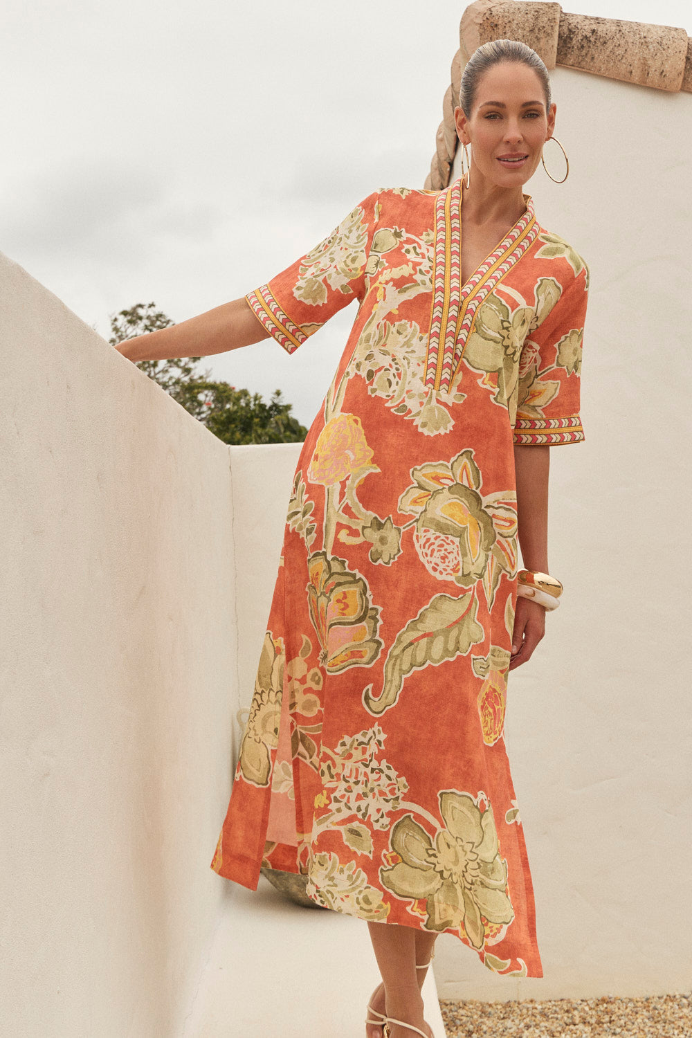 Tia Tunic Dress in Palampore