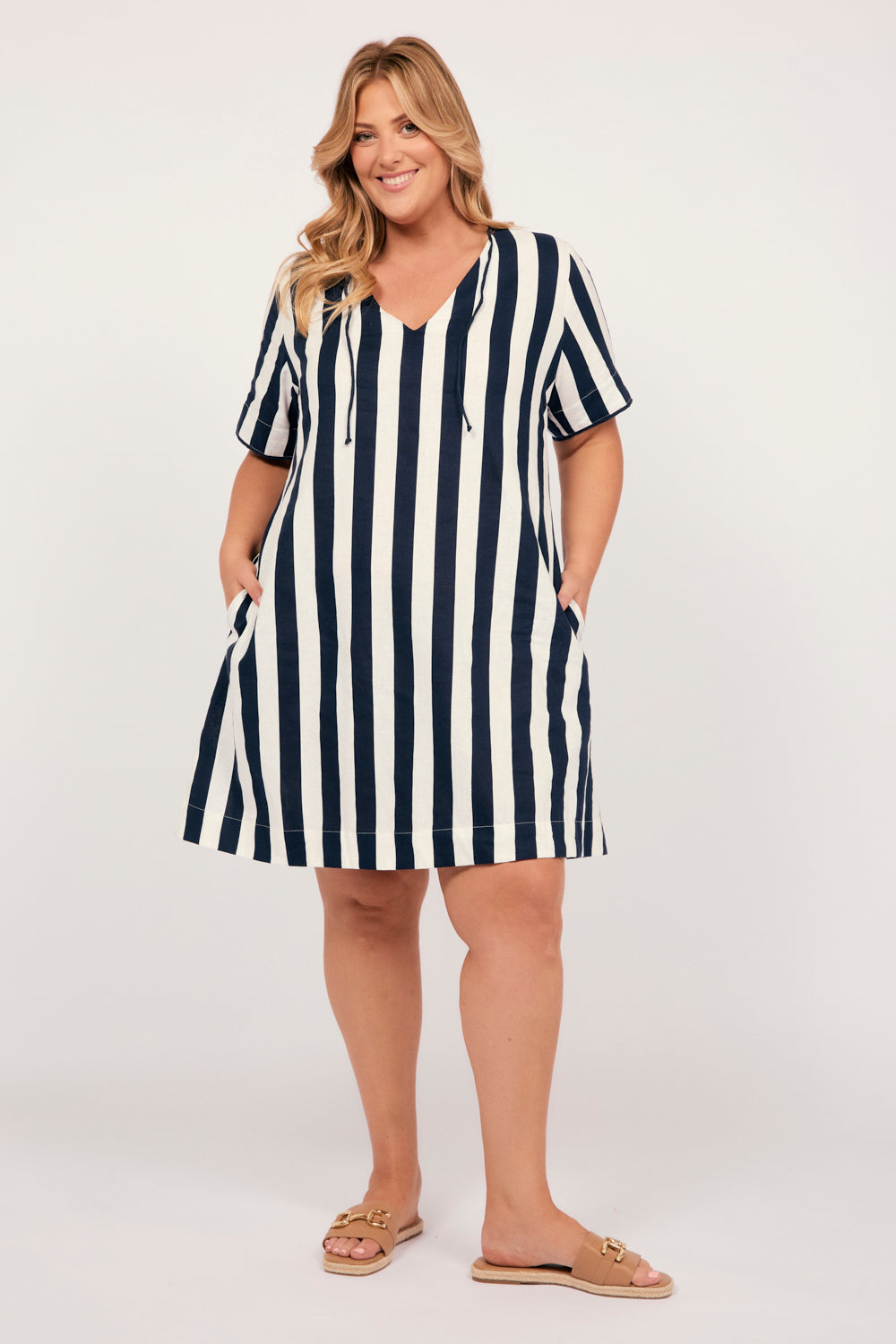 Tilly 2-Way Tunic Dress in Voyager