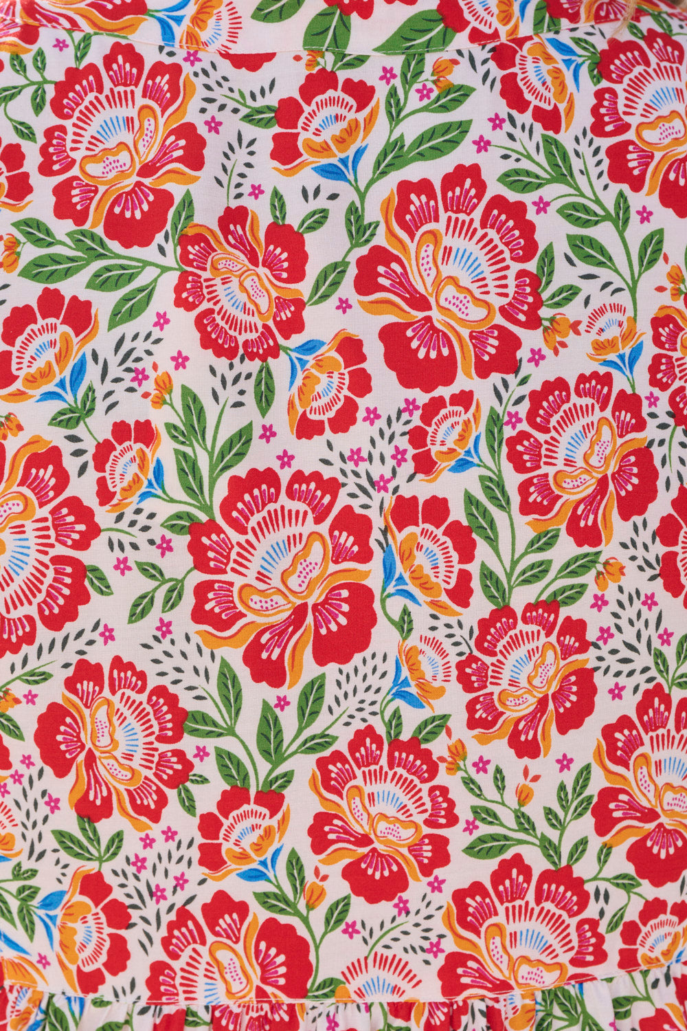 Gracie Shirt Dress in Verdelle