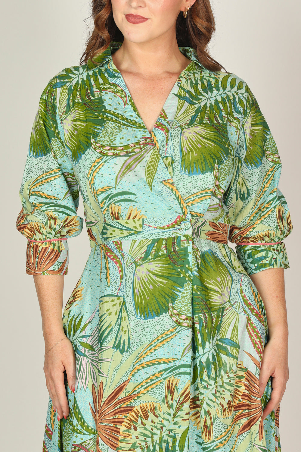 Wendy Wrap Dress in Kokomo