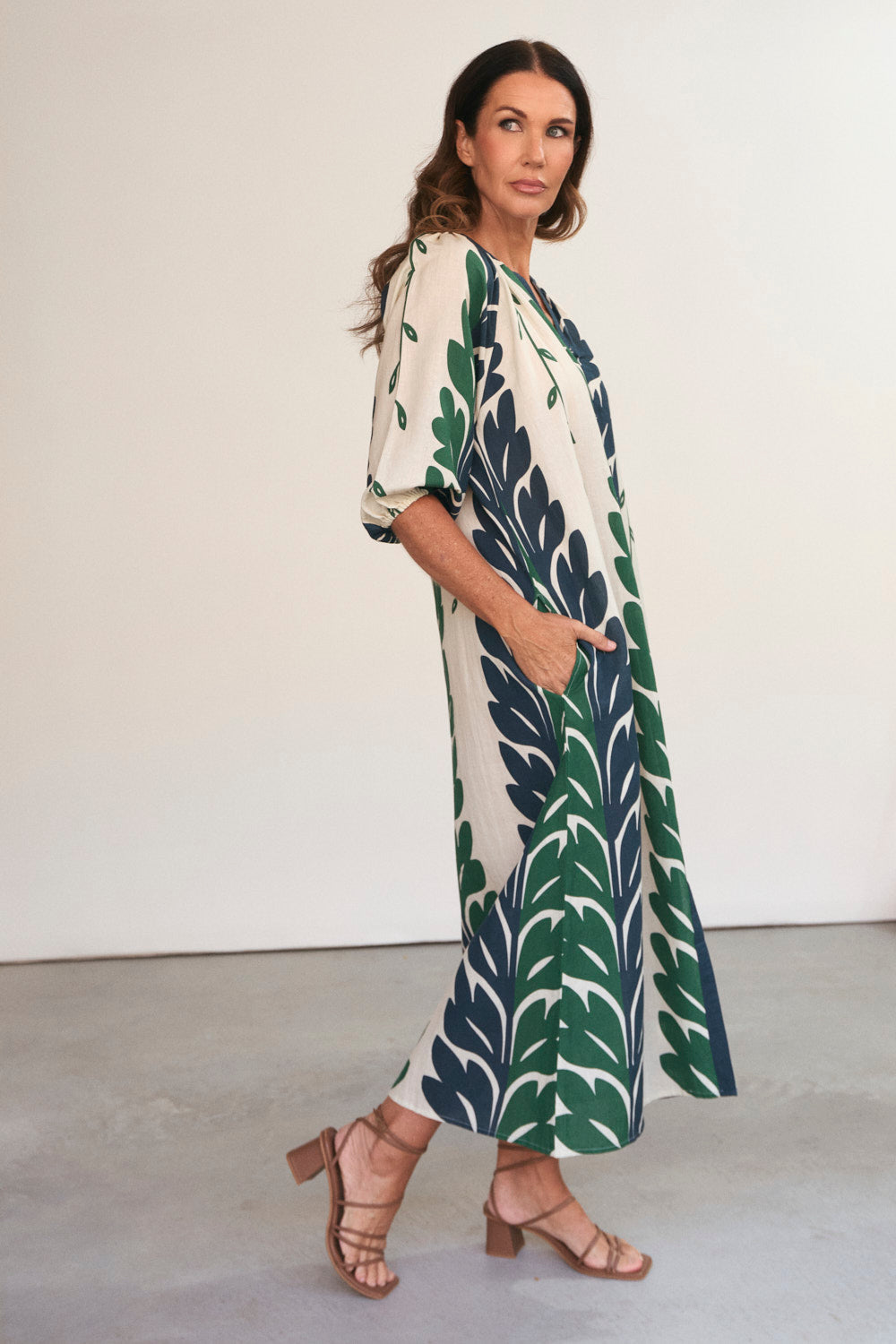 Winnie Tunic Dress in Vineline