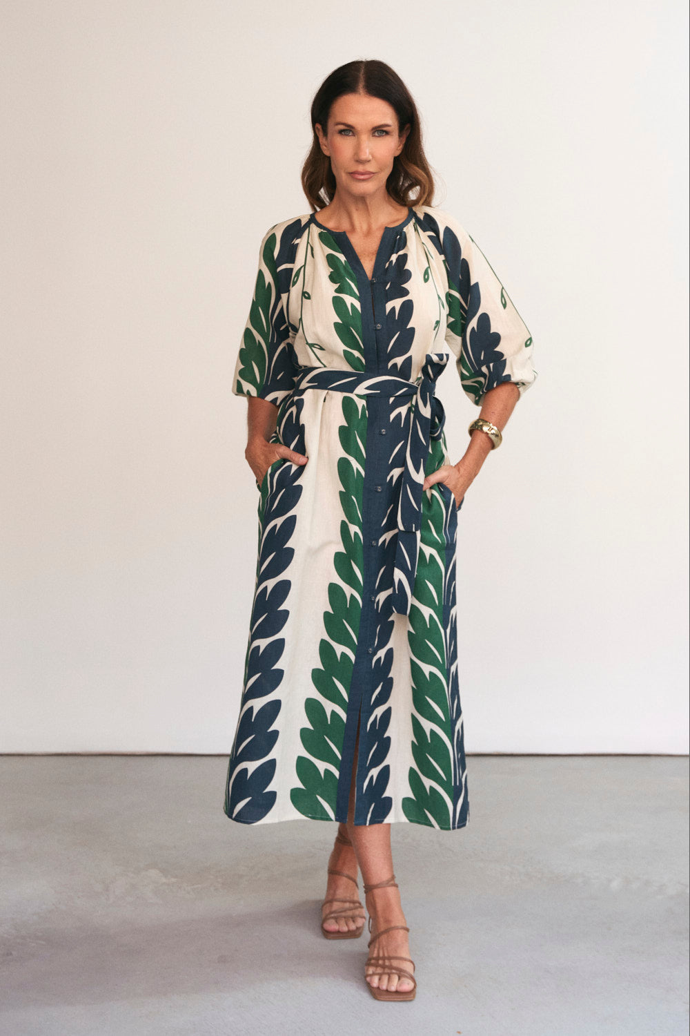 Winnie Tunic Dress in Vineline