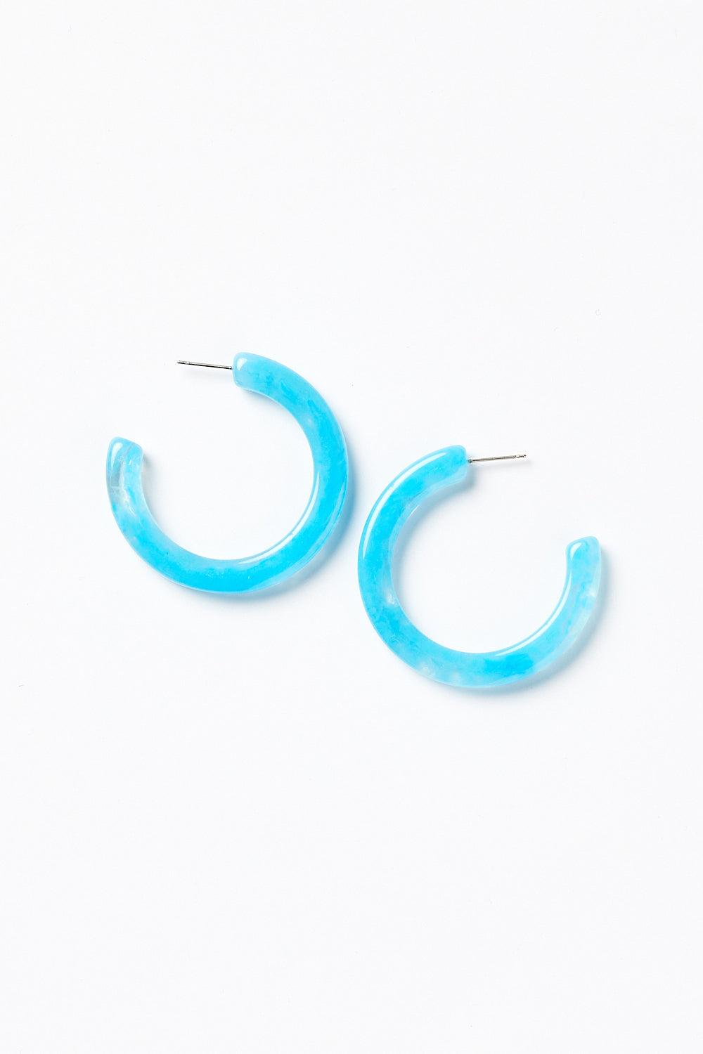 Yara Earrings in Aqua