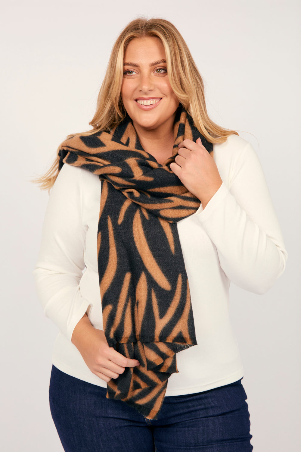 Zebra Mirage Scarf