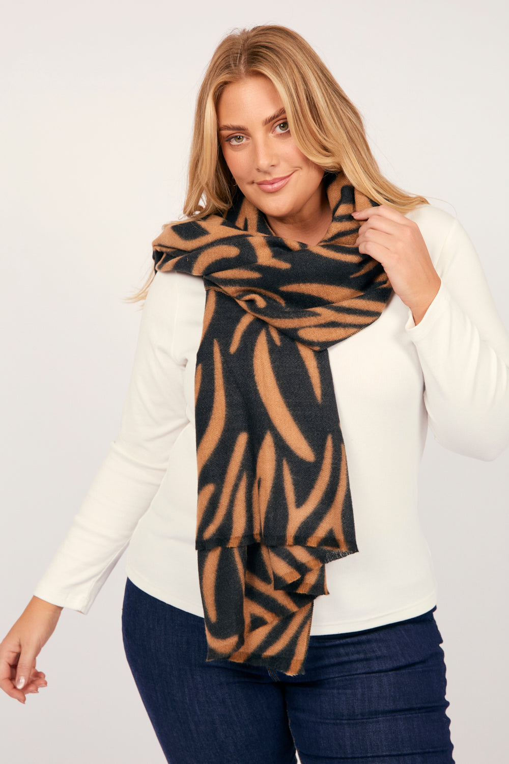 Zebra Mirage Scarf